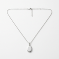 Everyday Stillness Oval Pendant Necklace for Effortless Elegance